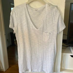 Madewell Whisper Cotton V Neck